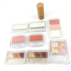 セザンヌ アイシャドウ チーク等 9点セット まとめて 大量 コスメ 付属品無し レディース CEZANNE 【中古】