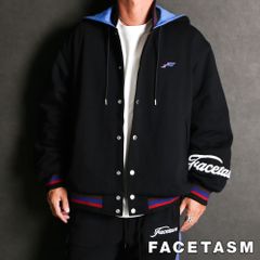 【FACETASM/ファセッタズム】× FRUIT OF THE ROOM / STADIUM JACKET - BLACK / スタジアムジャケット / KR-JK-M01【メンズ】【送料無料】