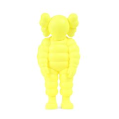 【美品】MEDICOM TOY メディコムトイ KAWS What Psrty Yellow ホビー フィギュア / イエロー / コラボ ファッション 小物 雑貨 インテリア【メンズ】【中古】