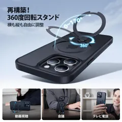 CASEKOO iPhone 13Pro Max ケース スマホカバー レンズ保護 ラップホール付き アイフォン13promax ケース（ブラック）