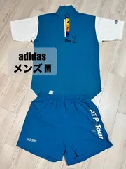 adidas  ATP Tour テニスウェア メンズ M 上下セット 青