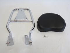 royalalloy用 GP250 Sidecar ロイヤルアロイ 2023 以降 バックレスト付 シーシーバー タンデムバー メッキ