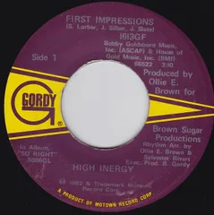 米7” High Inergy First Impressions 1613GF Gordy /00080
