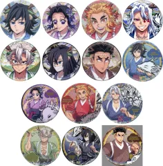 【中古】バッジ・ビンズ 全14種セット 「鬼滅の刃 アニメ伍周年記念祭～後夜祭～ in ufotable Cafe×マチ★アソビCAFE×ufotable DINING 辰年ランダム缶バッジ」