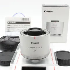 2024年最新】Canon Extender EF 2x IIIの人気アイテム - メルカリ