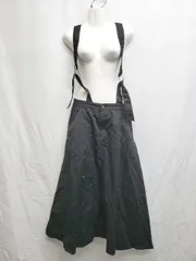 ◇ PUNYUS プニュズ ロング丈 ジャンパースカート サイズ2 ブラック レディース P  【1407260027324】