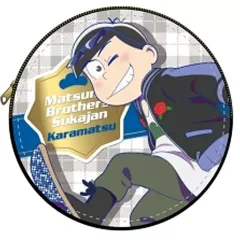 【中古】財布・パスケース(キャラクター) カラ松 Matsuno Brothers Sukajan コインケース 「えいがのおそ松さん」