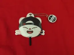 StrayKids 2025 dominATE JAPAN STADIUM Hyunjin ミニうちわキーホルダー キャップ