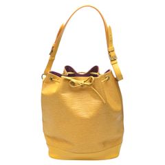 ルイヴィトン M44009 エピ 巾着型ショルダーバッグ ノエ ショルダーバッグ LOUIS VUITTON イエロー