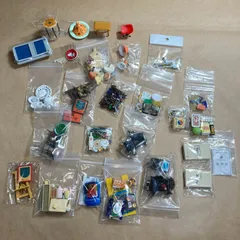 ★ ぷちサンプルシリーズ  など ミニチュアコレクション アソート 約300㎏ まとめ商品 アンティーク家具、食品、雑貨 リーメント現状品 0.35kg