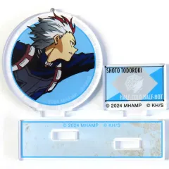 【中古】アクリルスタンド・アクリルパネル 轟焦凍(半身) 「僕のヒーローアカデミア THE MOVIE ユアネクスト トレーディングパーツ付きアクリルスタンド」 劇場グッズ