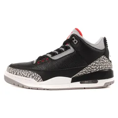 2023年最新】air jordan3 black cementの人気アイテム - メルカリ
