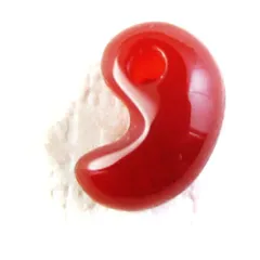 天然石 勾玉 SS 赤メノウ レッドメノウ 古代勾玉 バラ売り パワーストーン