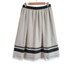 ハナエモリ　スカート　サイズ３８ HANAE MORI(ハナエモリ) スカート サイズ38 M レディース - 黒
