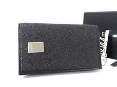■新品■未使用■ dunhill ダンヒル レザー 6連 キーケース 鍵入れ メンズ ブラック系 BJ8526