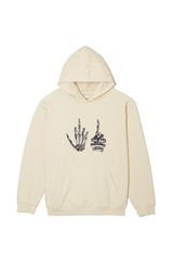 F●CKIN F●CK EMBROIDERY HOODIE - OFF WHITE パーカー フーディ