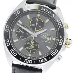 タグホイヤー TAG HEUER CAZ201B.FC6487 フォーミュラー１ アイルトン セナ スペシャルエディション デイト  自動巻き メンズ箱・保証書付き_886981のサムネイル