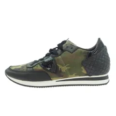 ［新品、未使用］PHILIPPE MODEL スニーカーブラック迷彩42 PHILIPPE MPDEL / フィリップモデル ROYAL / ロワイヤル 42(27 0