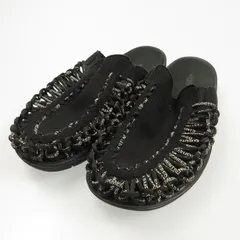 【姫路東店】 中古 KEEN | キーン サンダル UNEEK I SLIDE 1024063 ブラック 25cm 【127】