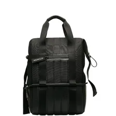 モンクレール クレイググリーン リュック バックパック ブラック ナイロン レザー レディース MONCLER【1-0139416】のサムネイル