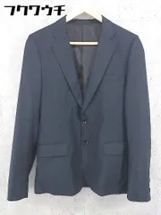 ◇ JOURNAL STANDARD ジャーナルスタンダード 2B シングル 長袖 テーラードジャケット サイズM ネイビー系 メンズ 【中古】 【1002802039218】