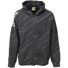 アスレタ(ATHLETA) ジュニア ジャガードスウェット ジップパーカー 140cm チャコール(66) 03369J