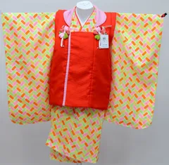 七五三 3才 3歳 三才 三歳 女児 女の子 被布着物祝着フルセット 式部浪漫 日本製 お仕立て無料 NO26244-02
