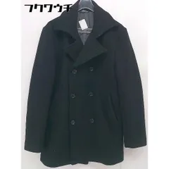 ■ MK MICHEL KLEIN homme エムケー・ミッシェルクランオム 長袖 ピー コート サイズ46 ブラック メンズ 【中古】 【1105060003844】のサムネイル