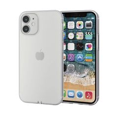 【在庫処分】ソフト Qi充電対応 極み ケース mini クリア 12 iPhone PM-A20AUCTCR エレコム
