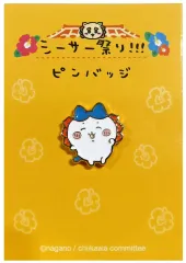 【中古】バッジ・ビンズ ハチワレ ピンバッジ 「ちいかわ なんか小さくてかわいいやつ シーサー祭り!!!」