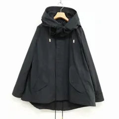 ザ リラクス THE RERACS 19SS ショート モッズコート ジャケット 38 ブラックのサムネイル