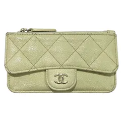 【中古】 CHANEL シャネル  クレジットカードケース AP2570 マトラッセ タイムレスクラシックカードケース キャビアスキン コインケース 25029635 SA
