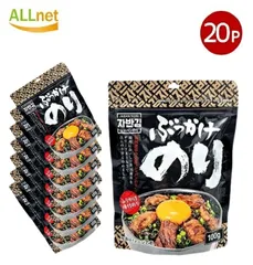 のりジャパン ぶっかけのり 100g×20袋セット 韓国のりふりかけ 韓国海苔ふりかけ 韓国海苔 オクドンザ ザバン ふりかけ ジャバンのり のりフレーク ジャバンのり フリカケ/ビビゴ 海苔ジャバン ふりかけさんのサムネイル