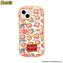 【 新品 未開封 】 HAMEE ［iPhone 14専用］星のカービィ iFace First Classケース iFace ワドルディがいっぱい！ 41-976838 未使用 送料無料のサムネイル