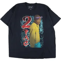 古着 2pac トゥーパック ラップTシャツ ラップT メンズXXL/eaa354146