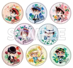 【中古】バッジ・ビンズ 全8種セット 「名探偵コナン トレーディング缶バッジ デフォルメ 花冠-flow in the wind-」 アニメイトガールズフェスティバル2024グッズ