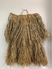 専用　藁細工　古民具　みの　レトロ 雨蓑④ 藁蓑 蓑 古民具 昭和レトロ アンティーク 手作り｜Yahoo