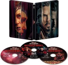 【新品】【限定】ドクター・ストレンジ／マルチバース・オブ・マッドネス 4K UHD MovieNEX スチールブック Blu-ray ブルーレイ