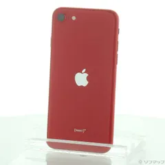 〔中古品〕 iPhone SE 第2世代 64GB プロダクトレッド MHGR3J／A SIMフリー 〔ネットワーク利用制限▲〕【344】