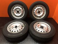 走行短め DUNLOP WINTER MAXX WM03 145/80R13 13インチ スタッドレス 4