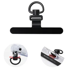 【特価商品】[Turkalla] スマホストラップ ストラップホルダー 【極薄0.2mm・360°旋回式・浮きなし湾曲した構造】 金属製タグパッチ ステンレス鋼 メッキ仕上げ スマホショルダー 携帯ストラップホルダー 薄型 丈夫10kgまでの荷重量 スマホケー