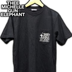 90's THEE MICHELLE GUN ELEPHANT WORLD GEAR BLUES 胸ポケTシャツ 半袖 ワールドワイドラブ TMGE ミッシェルガンエレファント
