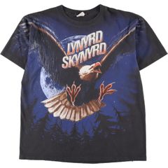 古着 90年代 Winte clanc LYNYRD SKYNYRD レーナードスキナード World Tour 1996 両面プリント バンドTシャツ バンT USA製/eaa335347