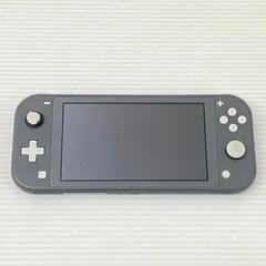 任天堂 スイッチライト グレー色本体 ジャンク品 - メルカリ