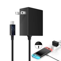 【在庫セール】PSE認証済 安全保護 TVモード対応 USB ドック代用品 Type-Cコネクタ PD対応 充電器 クイック スイッチ チャージャー 急速充電 ACアダプター AC100V~AC240V入力 NS 5V 1.5A/15V Lite用 2.6A出