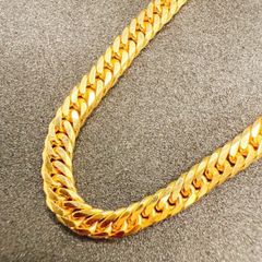 K18 ネックレス 6面ダブル 50.5cm 20.6g 喜平チェーン 本物資産 男女兼用 ゴールド 喜平ネックレス 高級 重厚感 お洒落 ホールマーク有 刻印有