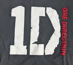 #ワン・ダイレクション  #One Direction　#イギリス  #ボーイ・バンド#バンティー　#黒　#縦丈64.5cm横丈46cm　＃古着のサムネイル