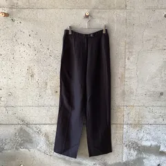 ローラアシュレイLaura ashley黒ワイドパンツ　リラックスパンツ