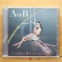 国内盤CD★中島美嘉/Mika Nakashima■ A or B(初回生産限定盤)(DVD付) 【AICL3430/4547366328042】C04382
