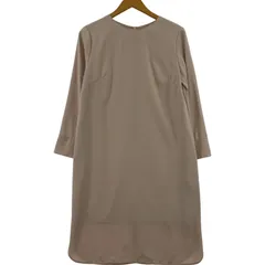 closet story UNITED ARROWS クローゼットストーリーユナイテッドアローズ Iラインワンピース size表記なし/ピンクベージュ